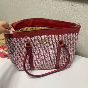 Vintage Red Shoulder Bag
